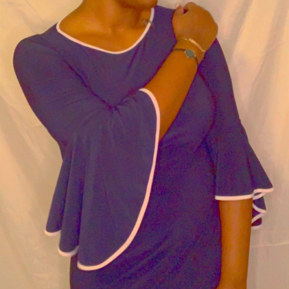 Belk Large Navy Blue Formal Dress